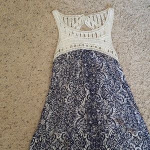 Small knit top aeropostate dress